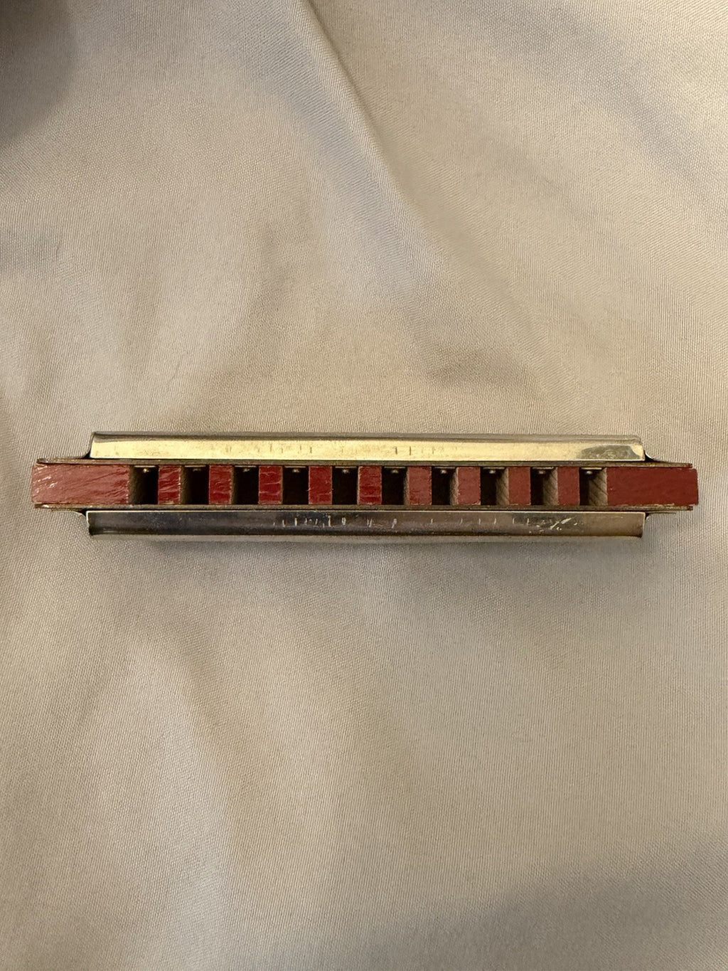 Vintage Hohner American Ace Harmonica Key of C w/ Box Made in Ireland8