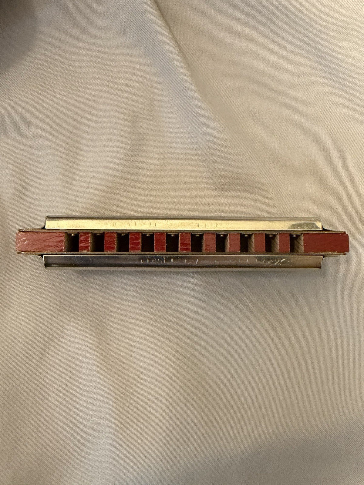 Vintage Hohner American Ace Harmonica Key of C w/ Box Made in Ireland8