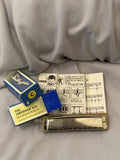 Vintage Hohner American Ace Harmonica Key of C w/ Box Made in Ireland0