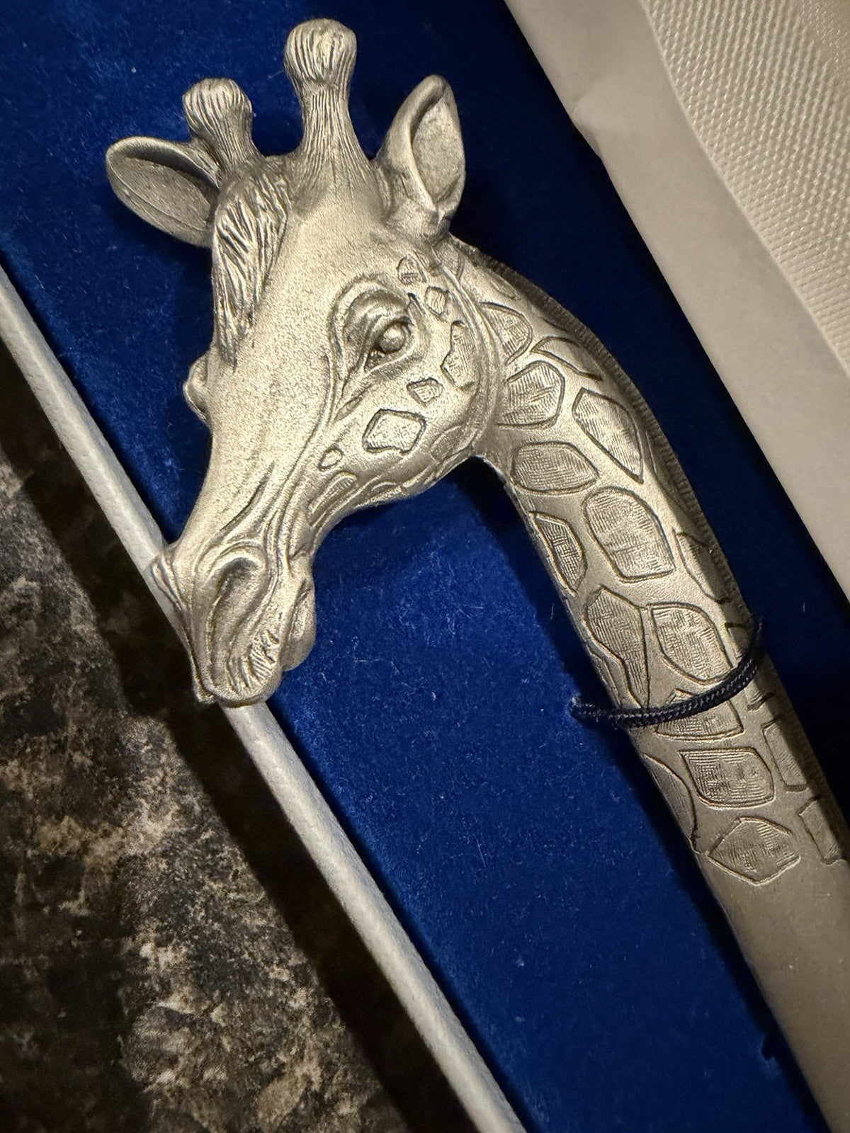 Vintage FORT U.S.A. Denver Zoo Giraffe Letter Opener – Original Box & Card2