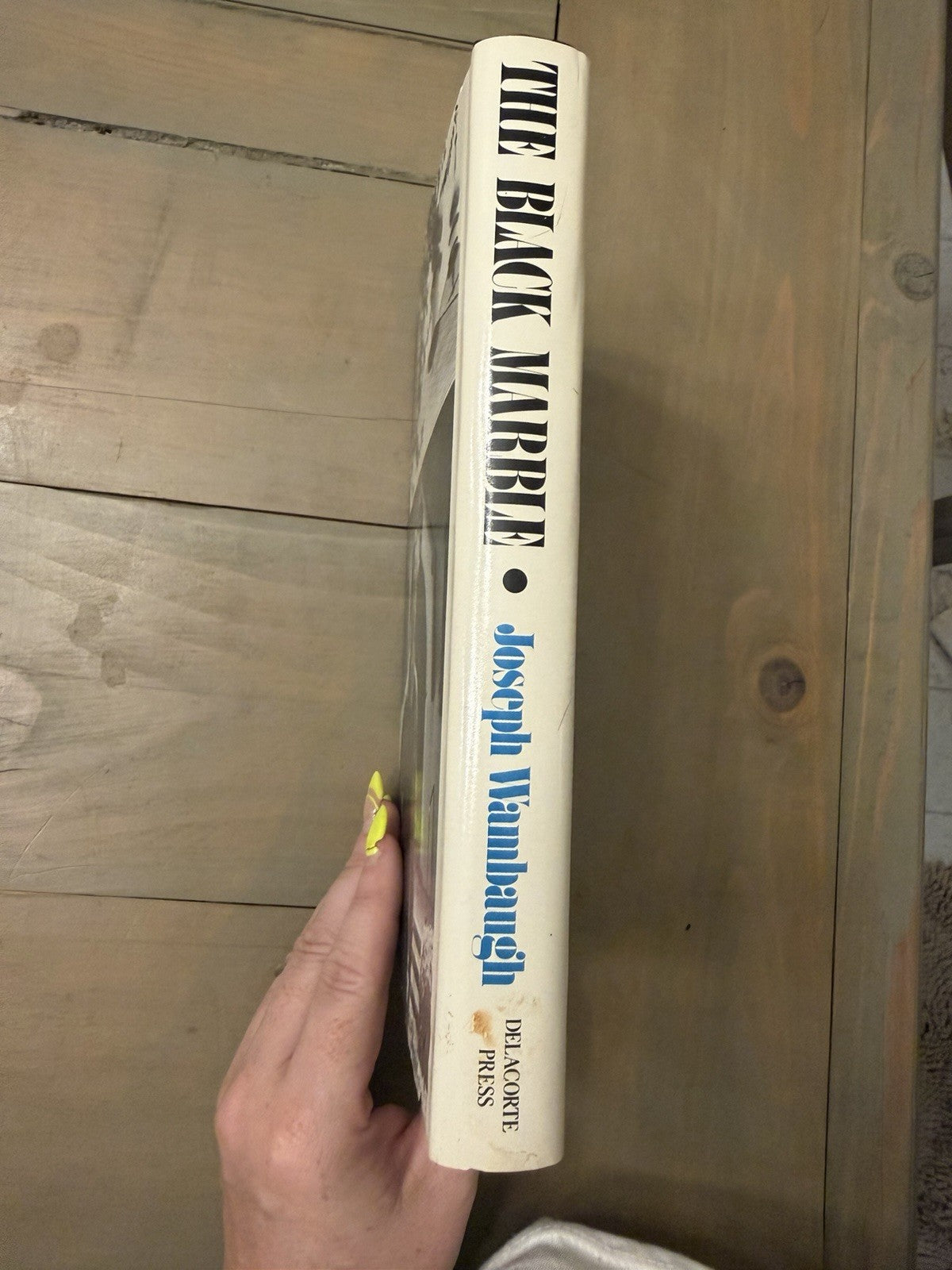 The Black Marble Joseph Wambaugh Hardcover Book Club EditionVintage Police Novel2