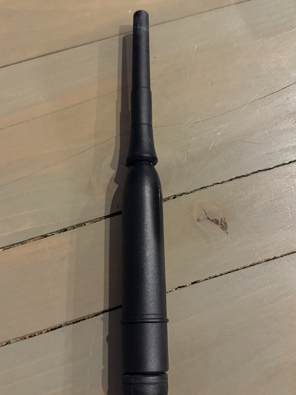 Vintage Bagpipe Practice Chanter Black Plastic Long Highland Pipes w/ Reed2