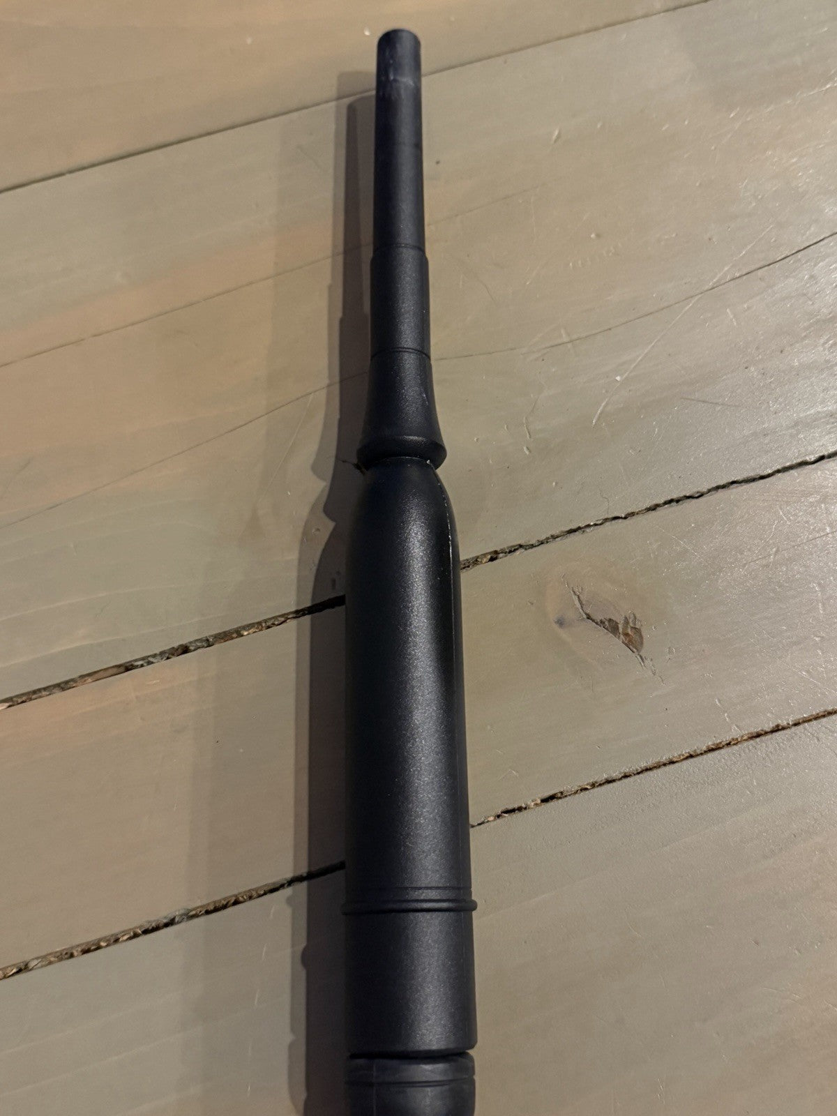 Vintage Bagpipe Practice Chanter Black Plastic Long Highland Pipes w/ Reed2