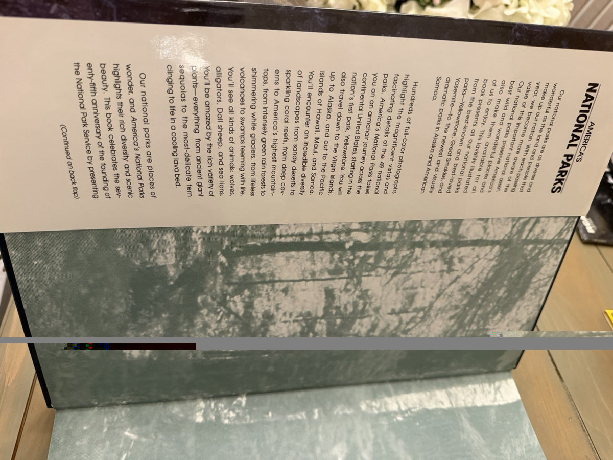 Publications International America's National Parks Illustrated Hardcover 19912