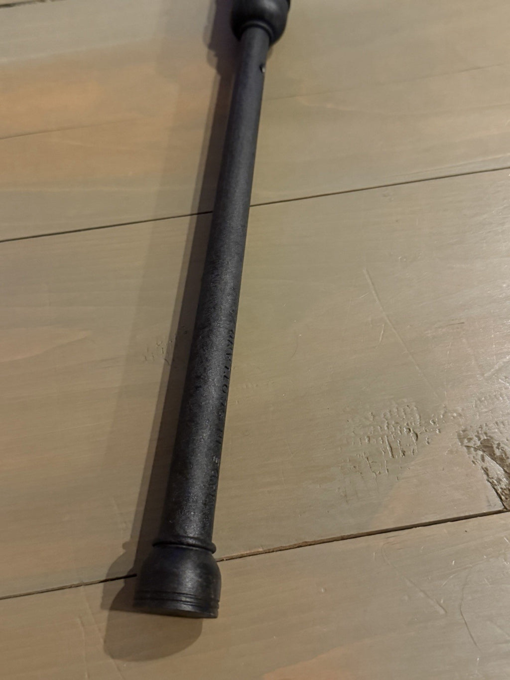 Vintage Bagpipe Practice Chanter Black Plastic Long Highland Pipes w/ Reed4