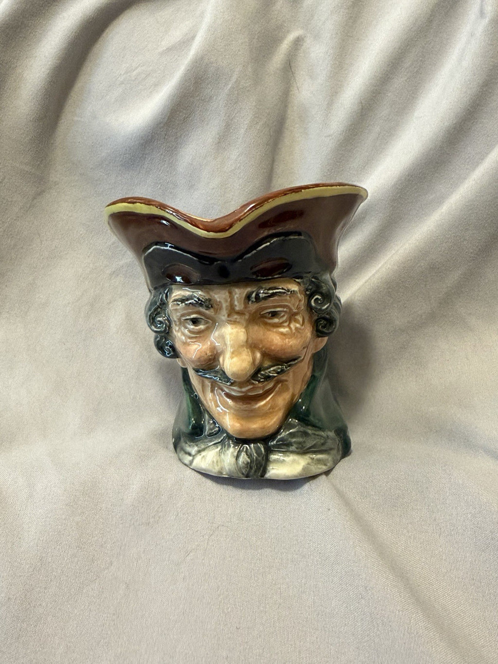 Royal Doulton Character Toby Jug Mini Pitcher England Vintage Small 3” Colonial 1