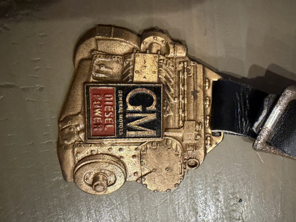 Vintage Detroit Diesel GM General Motors Ingersoll Reliance Pocket Watch Fob4