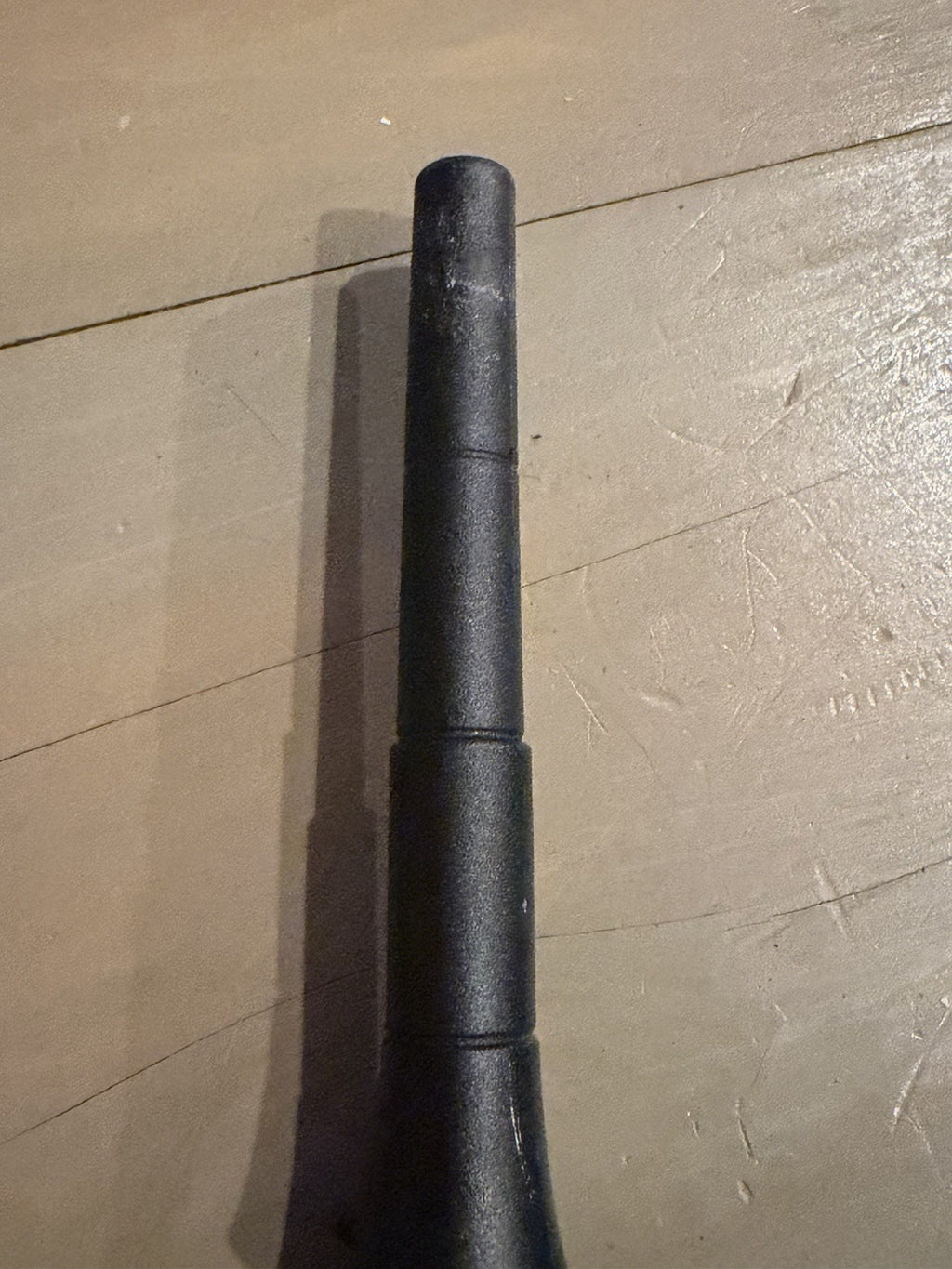 Vintage Bagpipe Practice Chanter Black Plastic Long Highland Pipes w/ Reed3