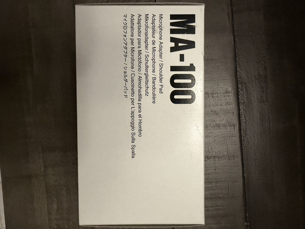 Canon MA-100 XLR Microphone Adapter Shoulder Pad XL1 XL1S New Open Box Japan3