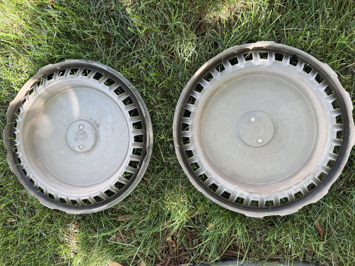 2 Vintage 1980-85 Chevy Caprice Impala 15” Hubcaps Wheel Covers3
