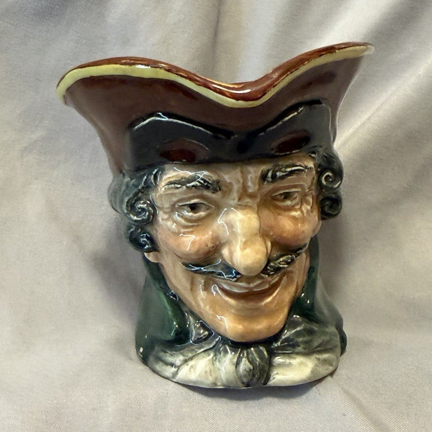 Royal Doulton Character Toby Jug Mini Pitcher England Vintage Small 3” Colonial 0