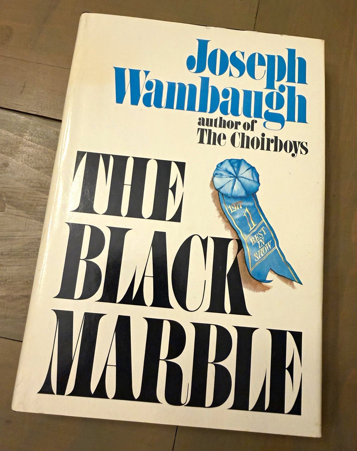 The Black Marble Joseph Wambaugh Hardcover Book Club EditionVintage Police Novel0