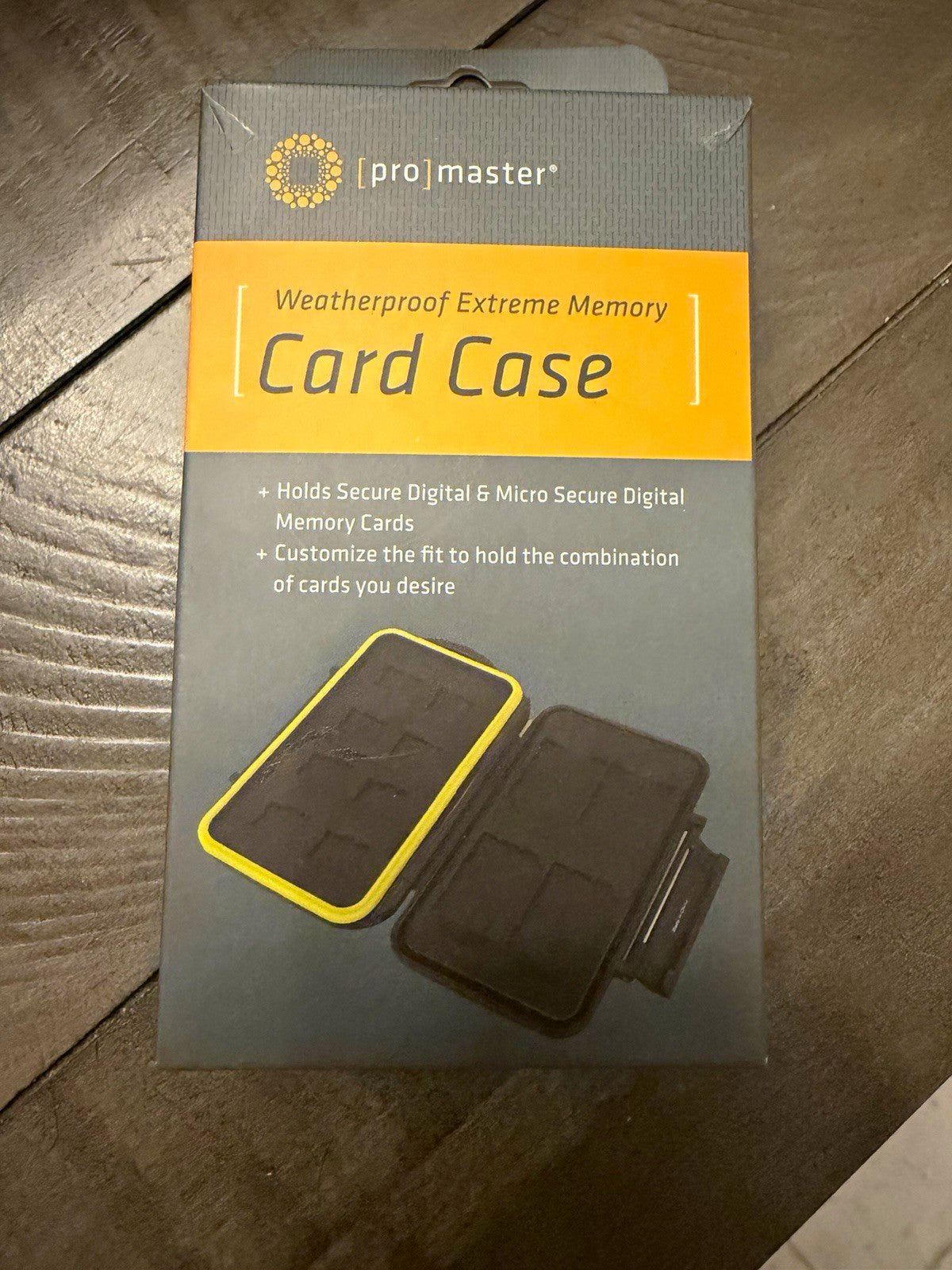 ProMaster Weatherproof Extreme Memory Card Case SD MicroSD New Open Box0